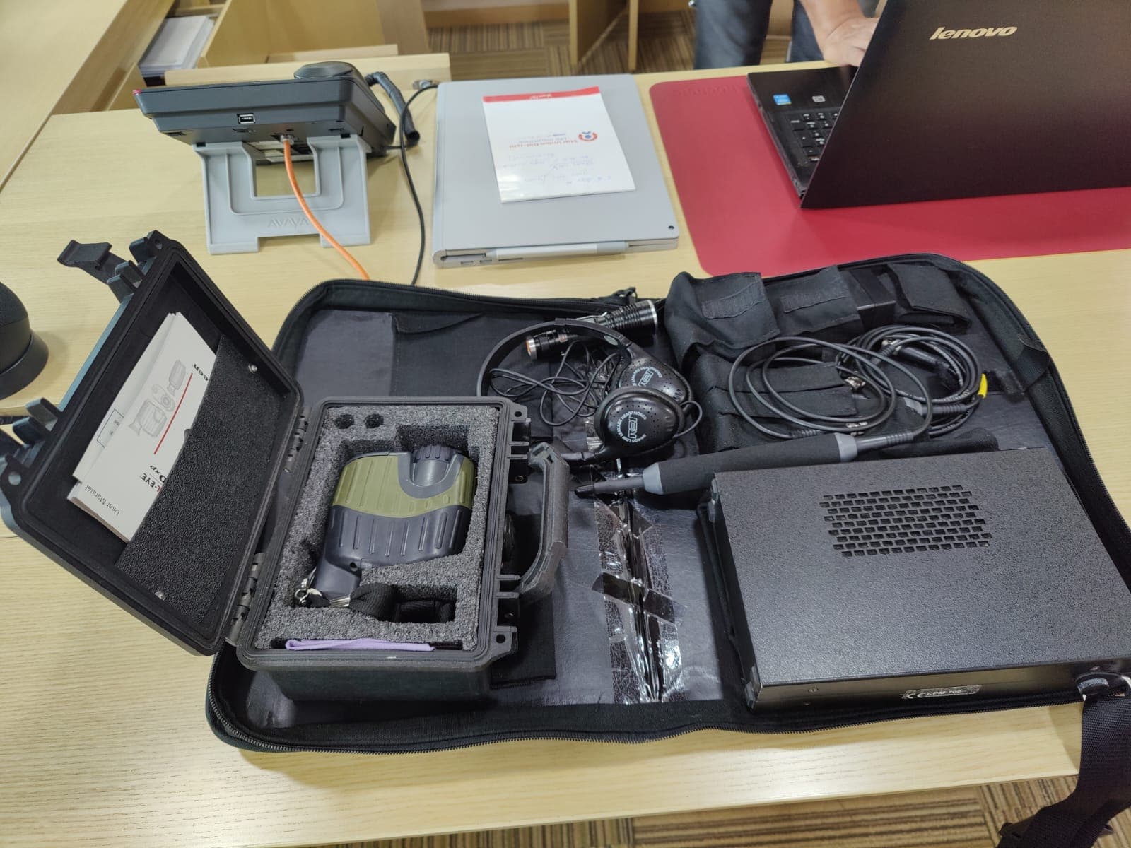 TSCM field operation 8