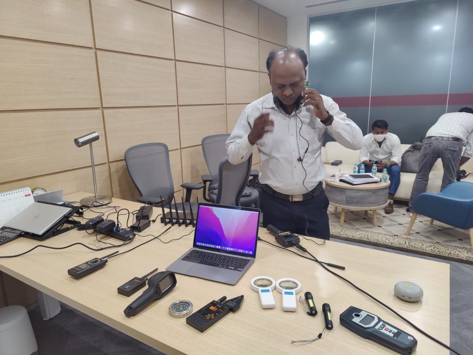 TSCM field operation 14